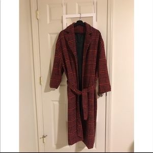 Red Tartan Coat